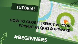 How To Georeference Vector Format In QGIS Software #qgis #georeference