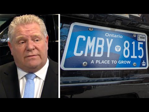 Ontario is scrapping licence plate renewal fees, stickers | Watch Premier Ford's announcement