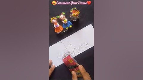 Name Writing For Subscriber #diy #diyart #art #artandcraft #nameart #artshorts #viral #shorts