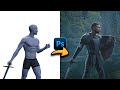 Transforming a basic 3D model into an Epic design