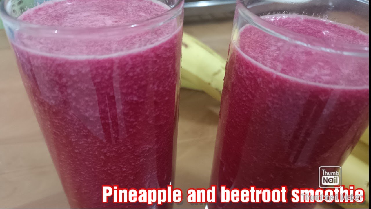 How to make this immune booster pineapple and beetroot juice, health