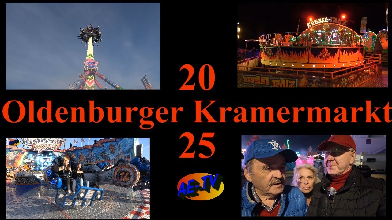 Oldenburger Kramermarkt 2025 - XXL Reportage
