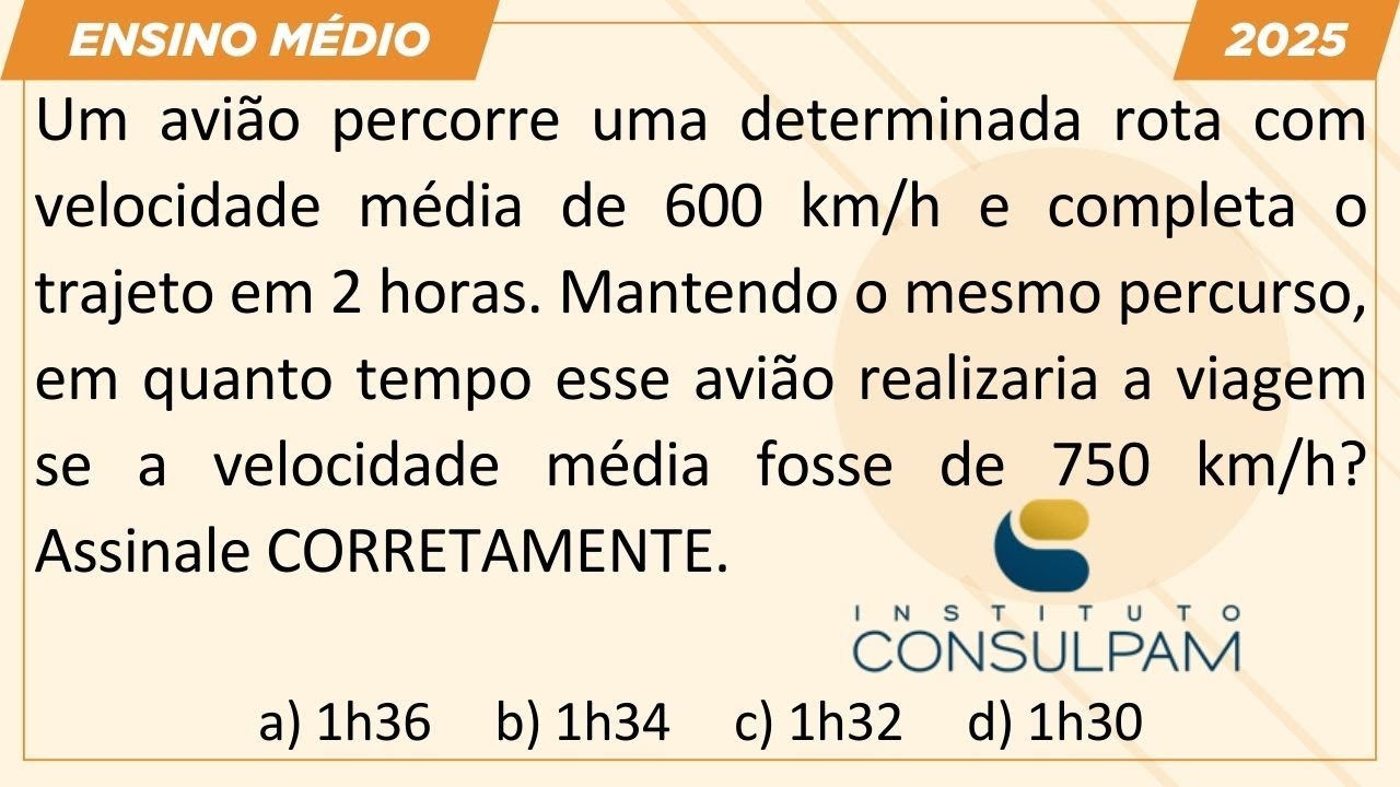 Usando REGRA de TRÊS na Prova da Banca Instituto CONSULPAM