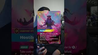 *NEW* Hostile Takeover Steals For Free! | Riftbound | #riftboundtcg #riftbound #shorts #wow #spoiler