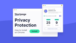 How to Install Startpage Privacy Protection Extension on Chrome