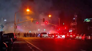 Multiple Sideshows Keep San Jose Police Busy on Halloween