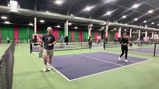 Mixed Doubles Pickleball League at Lucky Shots Game 2 (1/15/23)