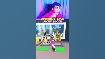 OPENING 5 TACO LUCKY BLOCK STEAL A BRAINROT 😱