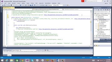 XAF CRM 2 the base class