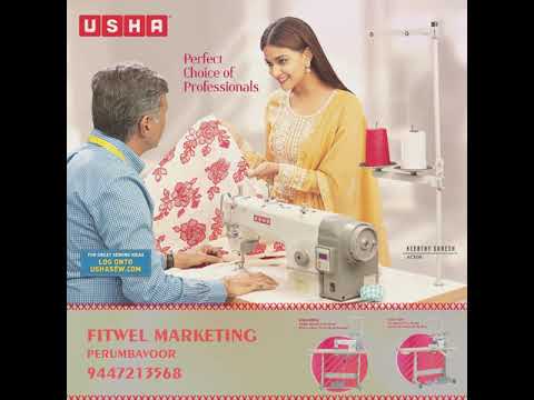 USHA PROFESSIONAL SEWING MACHINE FITWEL MARKETING