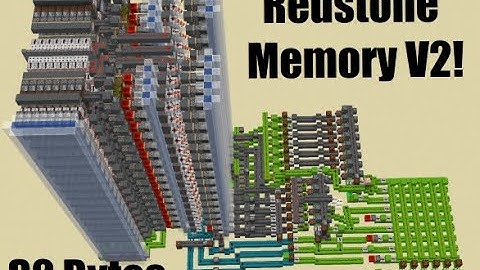 Redstone Memory V2 (32 Bytes)