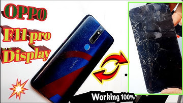 oppo F11 & F11 Pro LCD +Touch Screen Digitizer Replacement  How to Repair Oppo F11 Display