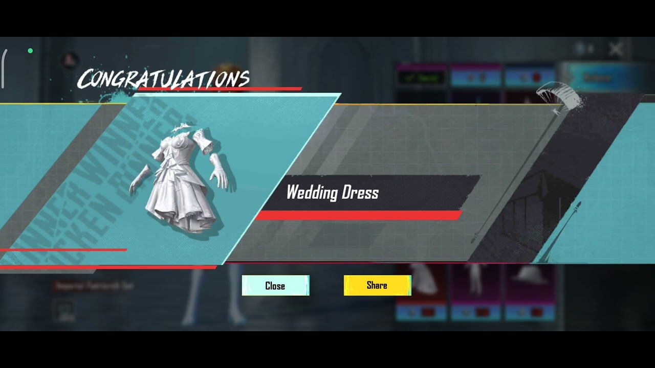 Bgmi wedding dress opening 