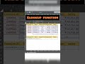 Xlookup function in excel#excel #microsoftexcel #datascience #dataanalytics #viralshorts #exceltips
