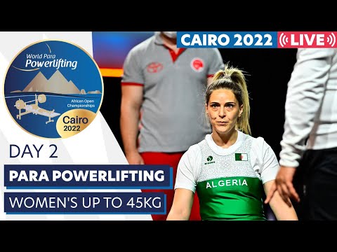 WPPO Cairo 2022 African Open Championships | Day 2 | Women&amp;#39;s Up to 45kg