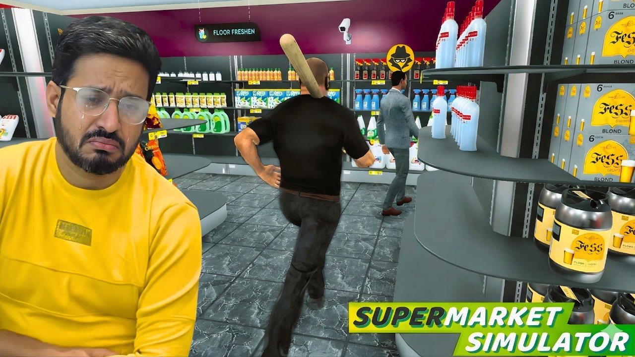 Thief Gang Enter My Supermarket | Supermarket Simulator Gameplay in Tamil | Earth Gamer