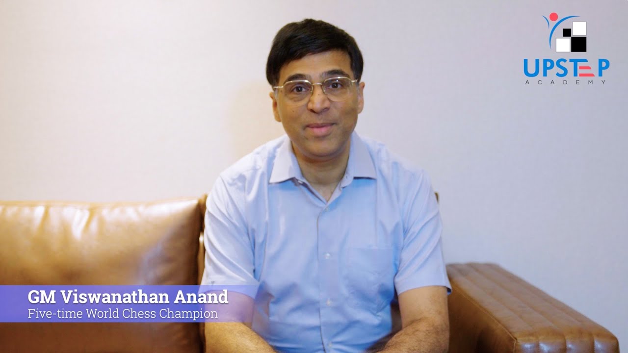 Upstep Academy - We welcome Five time #WorldChessChampion #GM Viswanathan  Anand! #UpstepAcademy #ViswanathanAnand #Welcome #GrandMaster #ChessMaster  #LearnChessTheRightWay #LearnChessOnline #LearnChess #KidsActivities