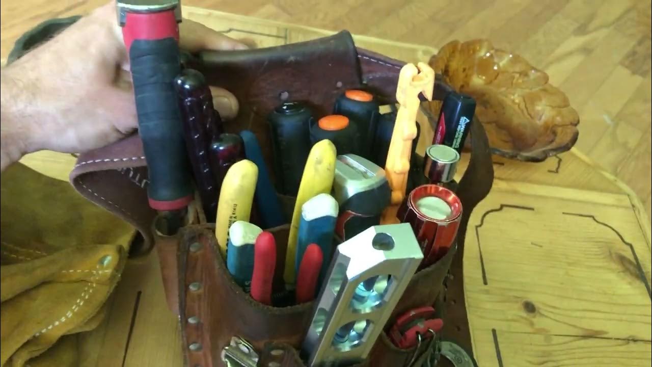 Electrician’s Apprentice Tool Belt Tour (sp. Residential Service) YouTube