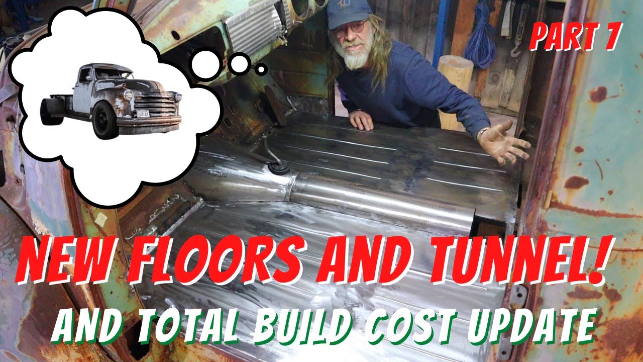 BUDGET RAT TRUCK BUILD - Making new floor pans (Part 7)