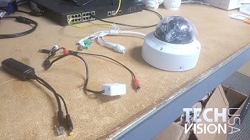 TUTORIAL - Setting up an EXTERNAL MIC on a SECURITY CAMERA with AUDIO INPUT
