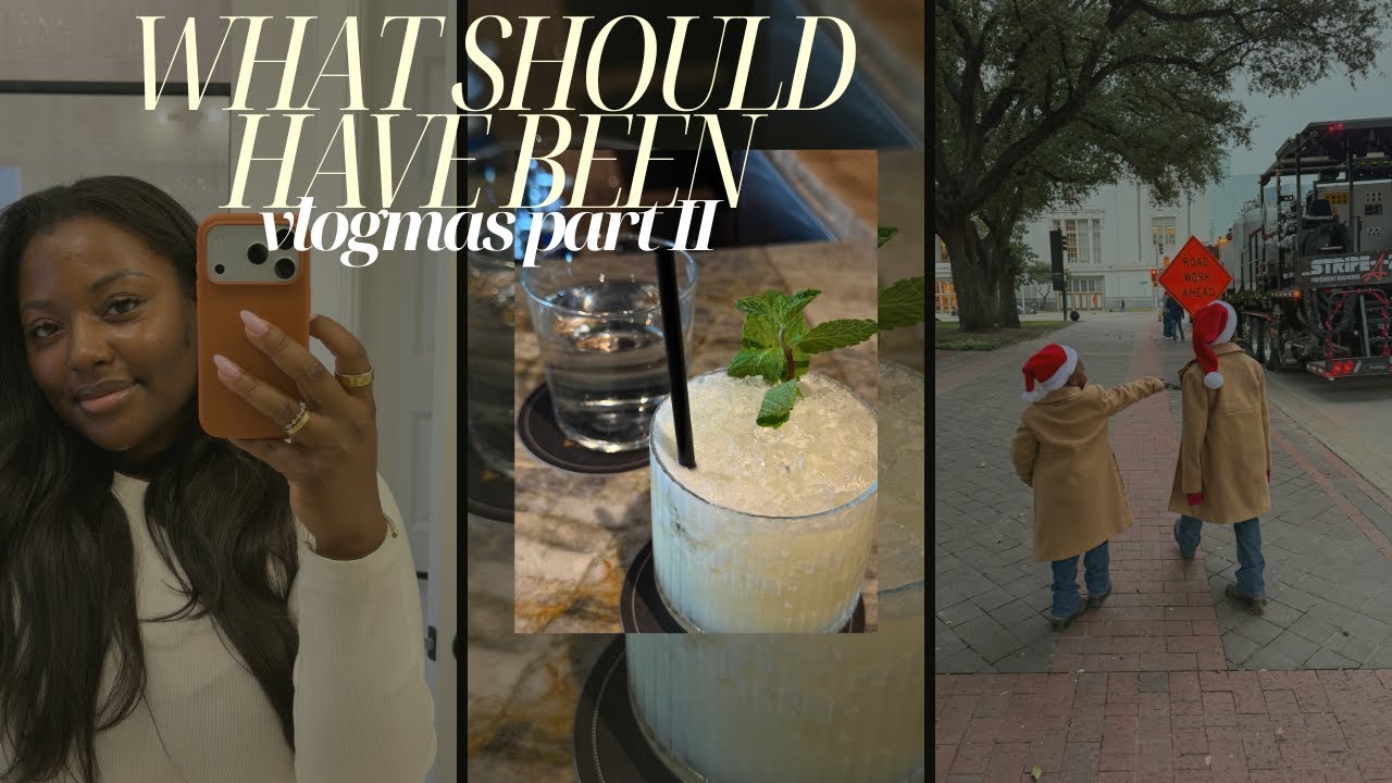 What SHOULD'VE been vlogmas Part II | JERRIEAL SMALL