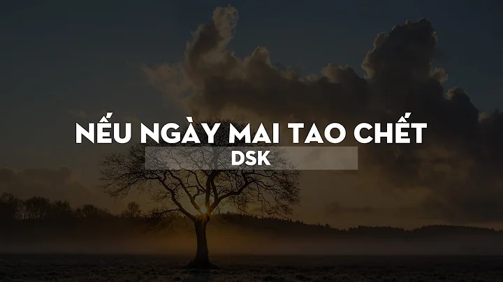 Nếu ngày mai tao chết - DSK  [VRG]