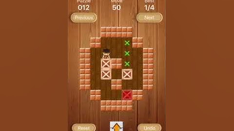 Sokoban Puzzle 012 Solved in 87 Moves