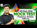 JEE Main 2026: Mock Test - Frequency, Analysis &amp; Difficulty | Check NOW! | JEE 2026 Strategy | #LIVE