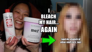 I don't suggest doing this | Bleaching with Clairol BW2+