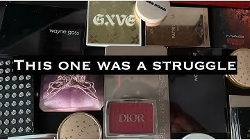 HOT MESS Powder Blush DECLUTTER (Fall 2024)