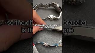 5 Link Bracelet Differences: Black Bay 41 vs 36 #tudorblackbay #tudorblackbay41 #tudorblackbay36