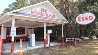 Roadside Relics & Small Towns Crossing State Line From South Carolina Into North Carolina - Jan 2022