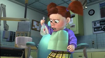 Wake Up Fishy Darla Said in Finding Nemo