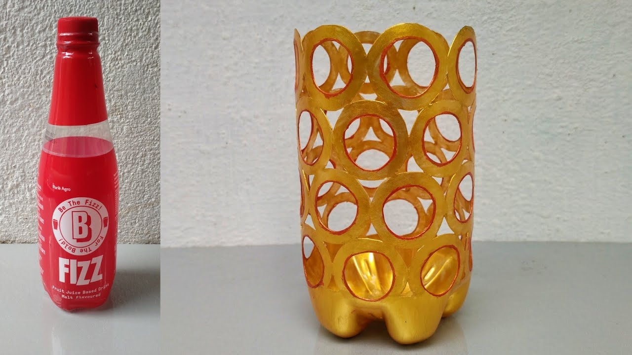 Plastic bottle craft ideas / Indian Technic YouTube