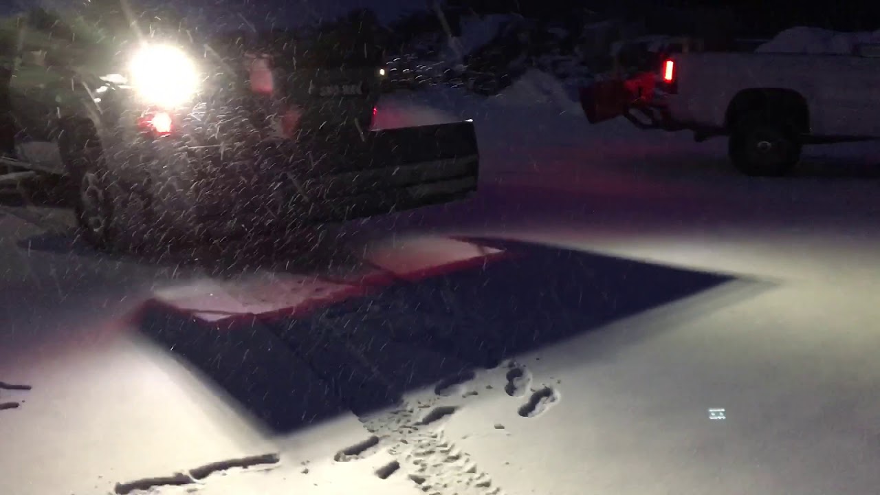 '15 plow truck lights! YouTube