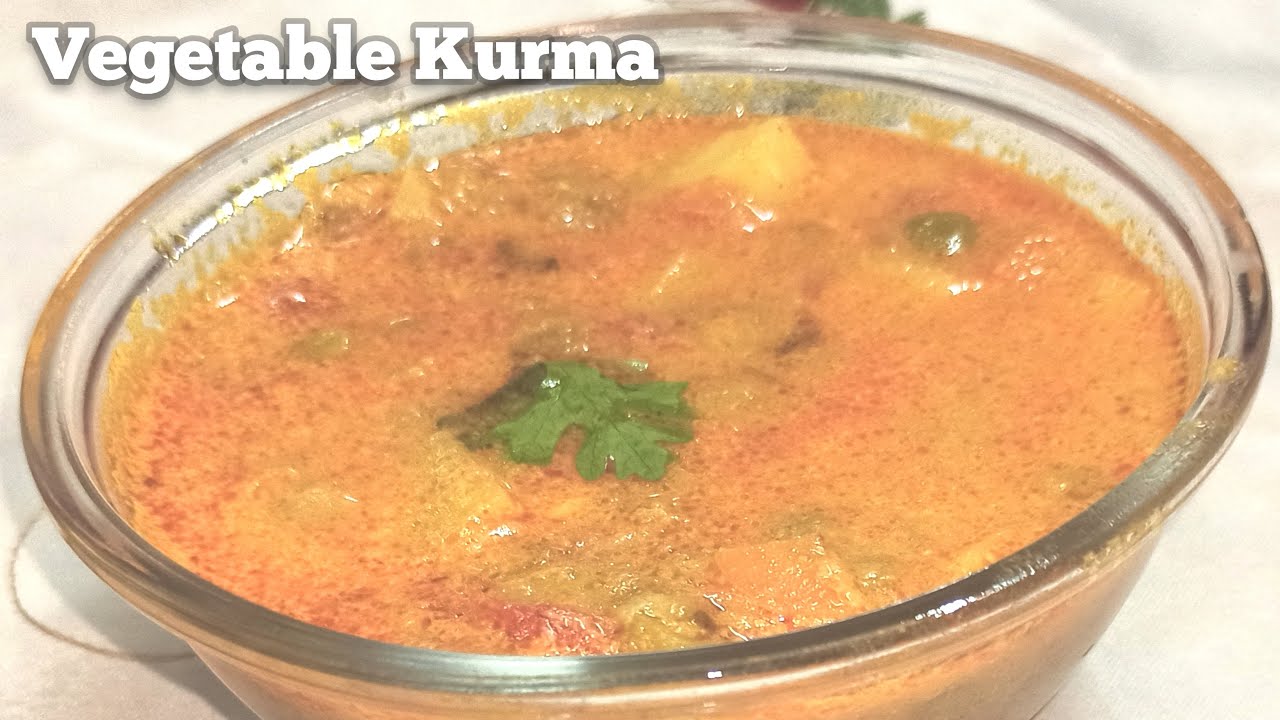 Restaurant Style Vegetable Kurma | How to make Veg Kurma | Mixed Vegetable Curry | Chapathi Korma | Classy Recipes