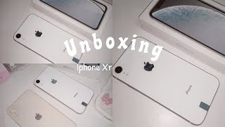 ♡︎ unboxing iPhone xr in 2024 + cases aesthetic☁️ | ourrerry