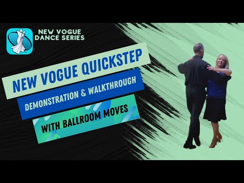 New Vogue Quickstep (Sequence Dance) - Dance Demonstration & Walkthrough