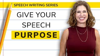 How To Write A Speech 1/5 - Purpose & Audience Analysis | The POWER Method