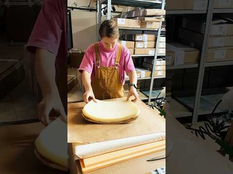 Мягкая спинка стула #woodworking #wood #diy #сделайсам #столярка #столярнаямастерская