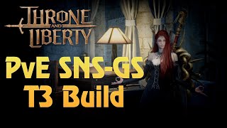 видео: PvE Tank SNS\GS  T3 build Throne and Liberty. Билд на танка Т3. картинка: PvE Tank SNS\GS  T3 build Throne and Liberty. Билд на танка Т3.