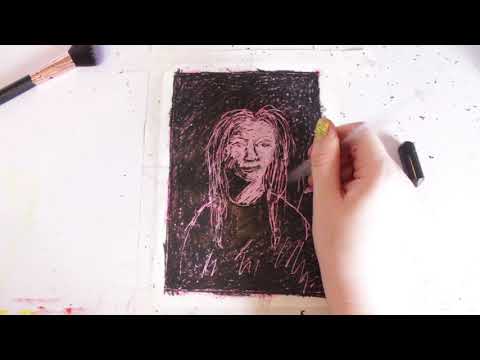 Crayon Etching - DIY Scratch Art : 5 Steps - Instructables