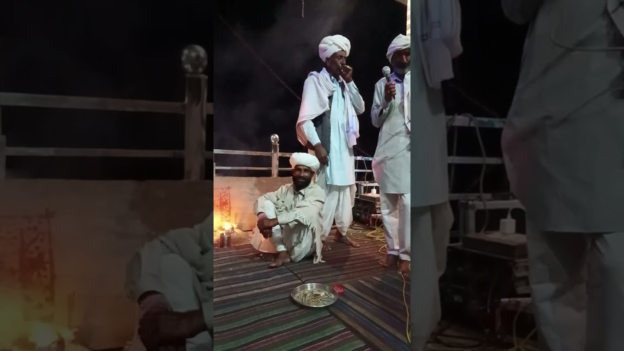 बन्ना राम जी भोफा ककराना ने गाई सुंदर देव की गोठ तिहाड़ा:⁠-⁠(खेतड़ी:⁠-⁠) में गोठ परोग्राम 