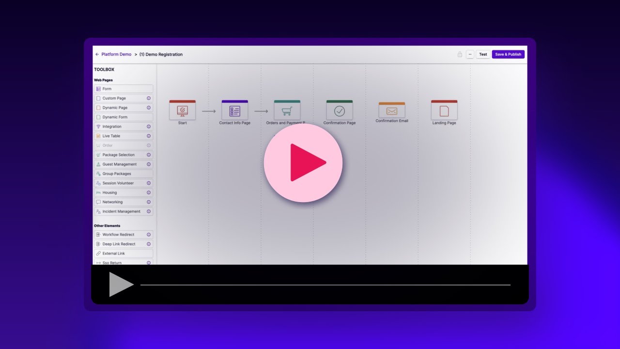 RainFocus Workflow Builder | Dynamic Planning, No Code - YouTube