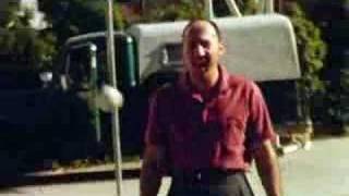 man walking toward the camera