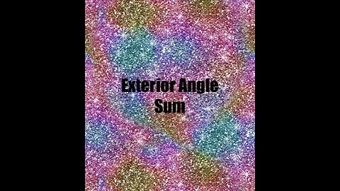 Exterior Angle Sum Polygons