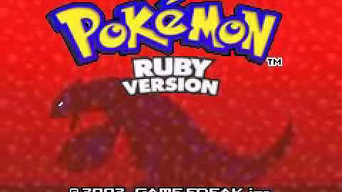 Pokemon Ruby Intro