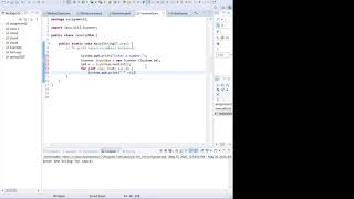 Famous Java code to print reverse number Profile