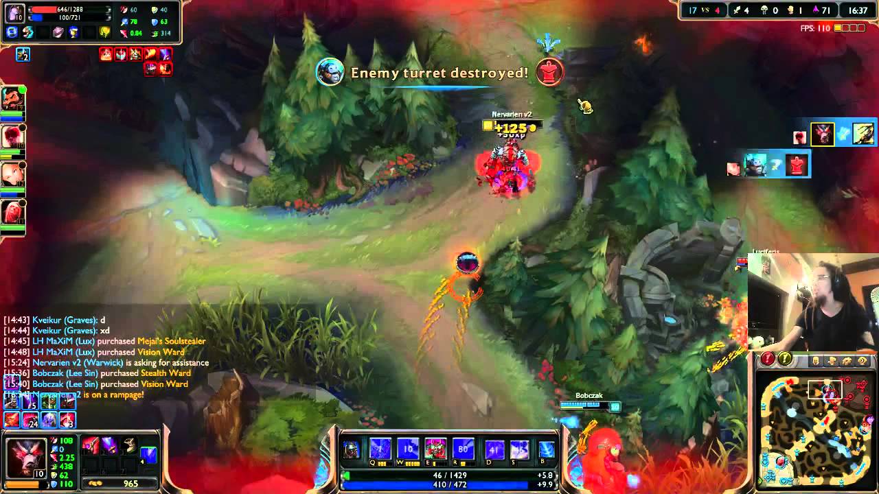 Nervarien Warwick Jungle - Poradnik League of Legends (patch 4.20)