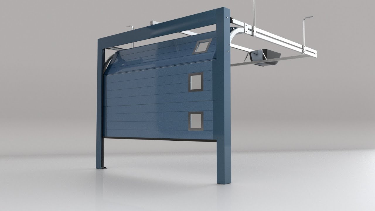 Sectional Garaj Door Animation